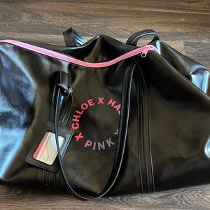 Chloe X Halle X Pink Duffle Bag